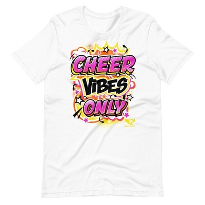 Unisex T-shirt (Cheer Vibes Only)