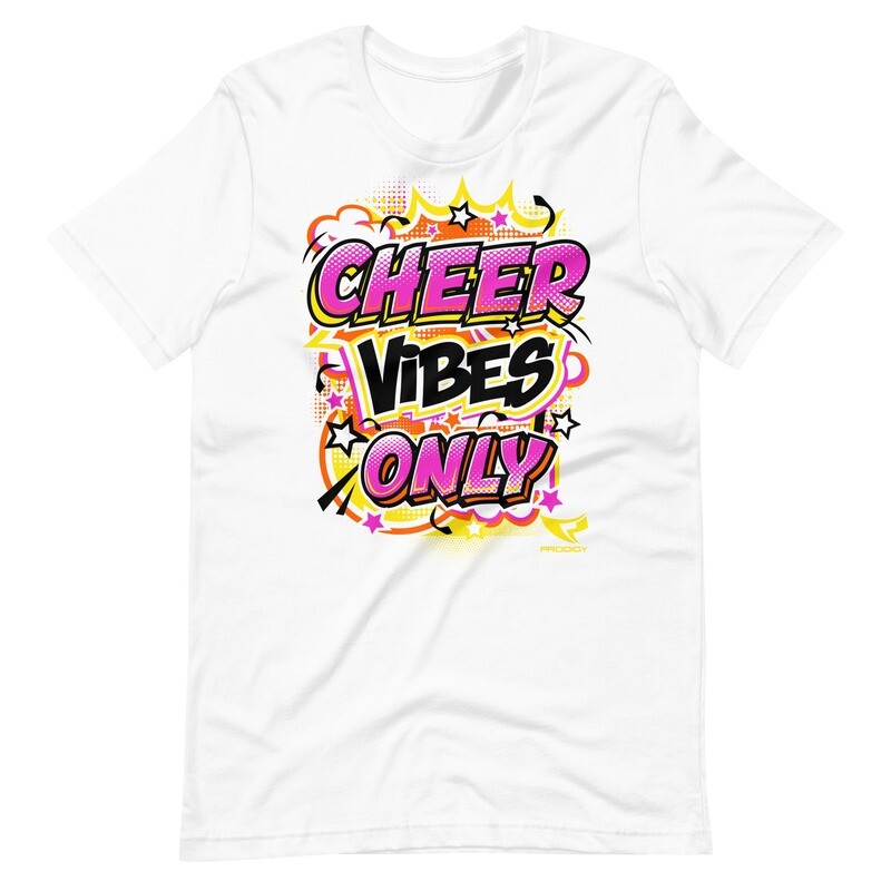 Unisex T-shirt (Cheer Vibes Only)