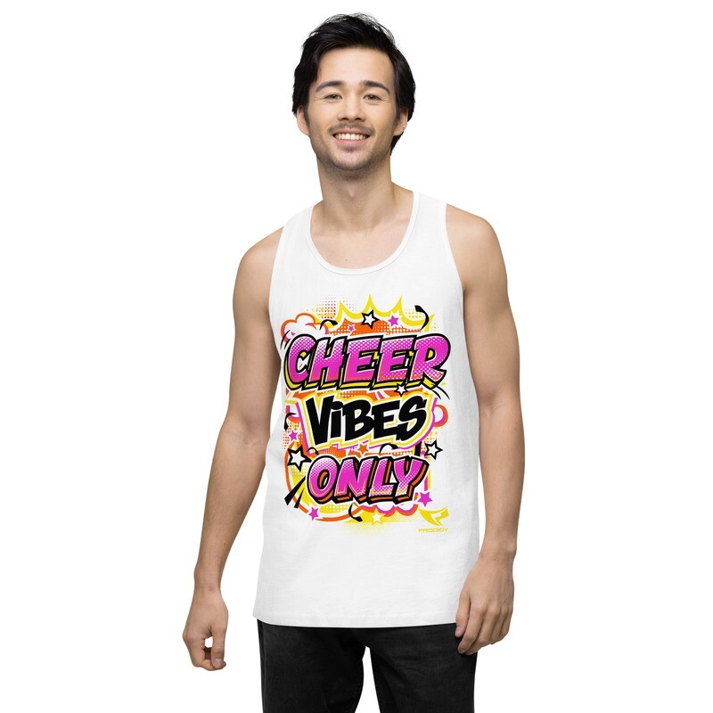 Men’s Premium Tank Top (Cheer Vibes Only) Men’s Premium Tank Top (Cheer Vibes Only)