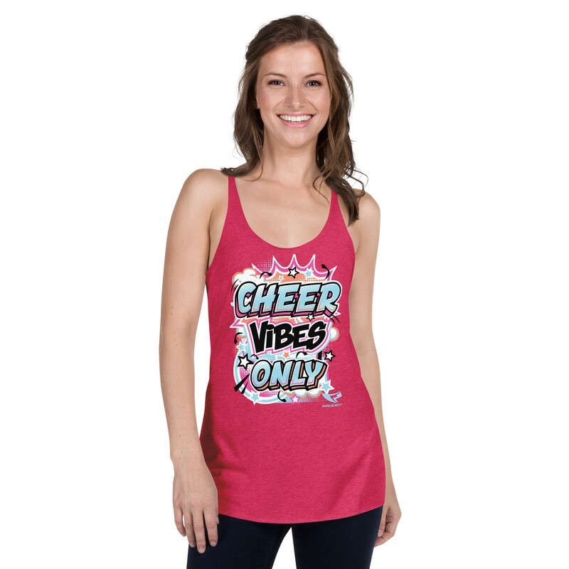 Women's Racerback Tank (Cheer Vibes Only) Women's Racerback Tank (Cheer Vibes Only)