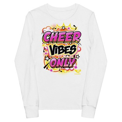 Youth Long Sleeve Tee (Cheer Vibes Only) Youth Long Sleeve Tee (Cheer Vibes Only)