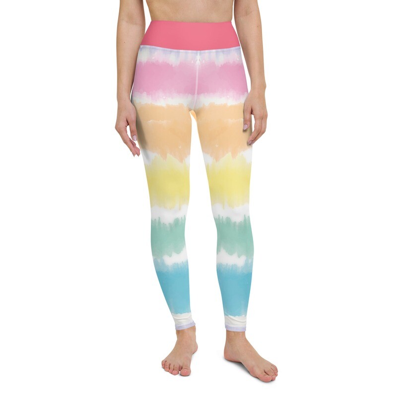 High Waist Leggings (Watercolor Wonder) High Waist Leggings (Watercolor Wonder)
