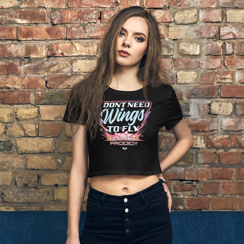 Women’s Crop Tee (Dont Need Wings) Women’s Crop Tee (Dont Need Wings)