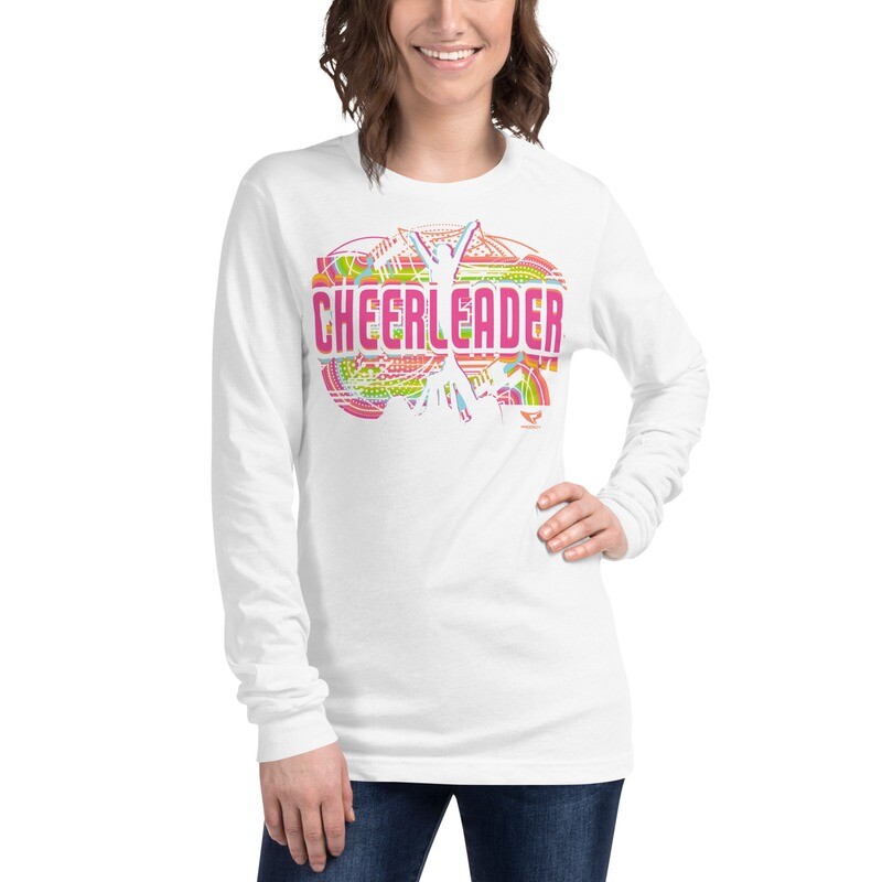 Unisex Long Sleeve Tee (Summer Cheerleader)