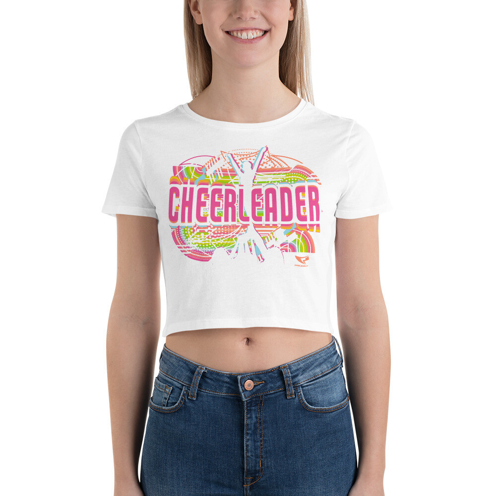 Women’s Crop Tee (Summer Cheerleader) Women’s Crop Tee (Summer Cheerleader), Size: XS/SM