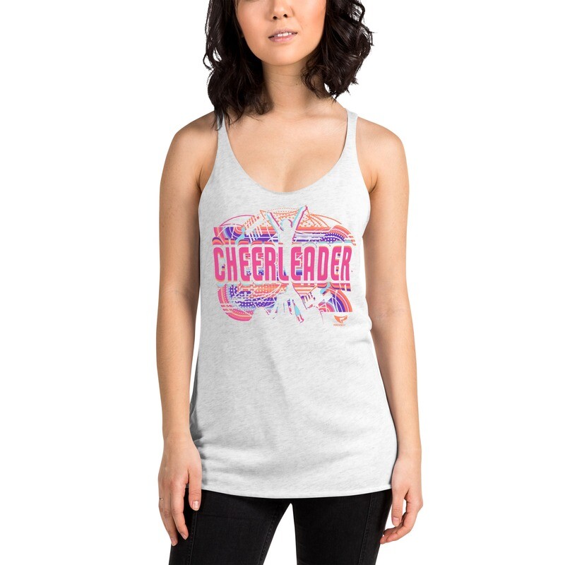 Women&#39;s Racerback Tank (Summer Cheerleader)