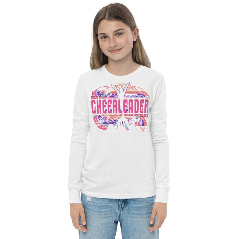 Youth Long Sleeve Tee (Summer Cheerleader 2), Size: S