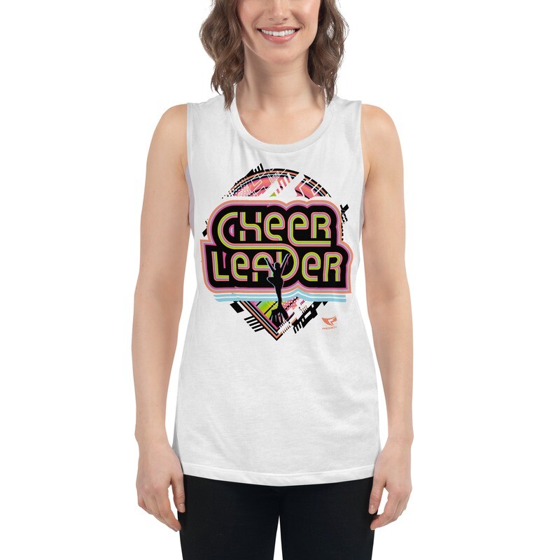 Ladies’ Muscle Tank (Retro-Tech Cheerleader) Ladies’ Muscle Tank (Retro-Tech Cheerleader)
