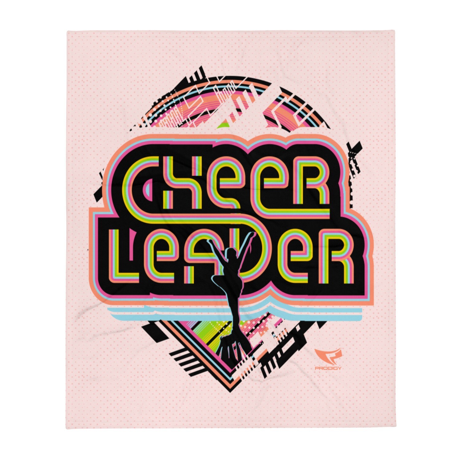Throw Blanket (Retro-Tech Cheerleader) Throw Blanket (Retro-Tech Cheerleader)