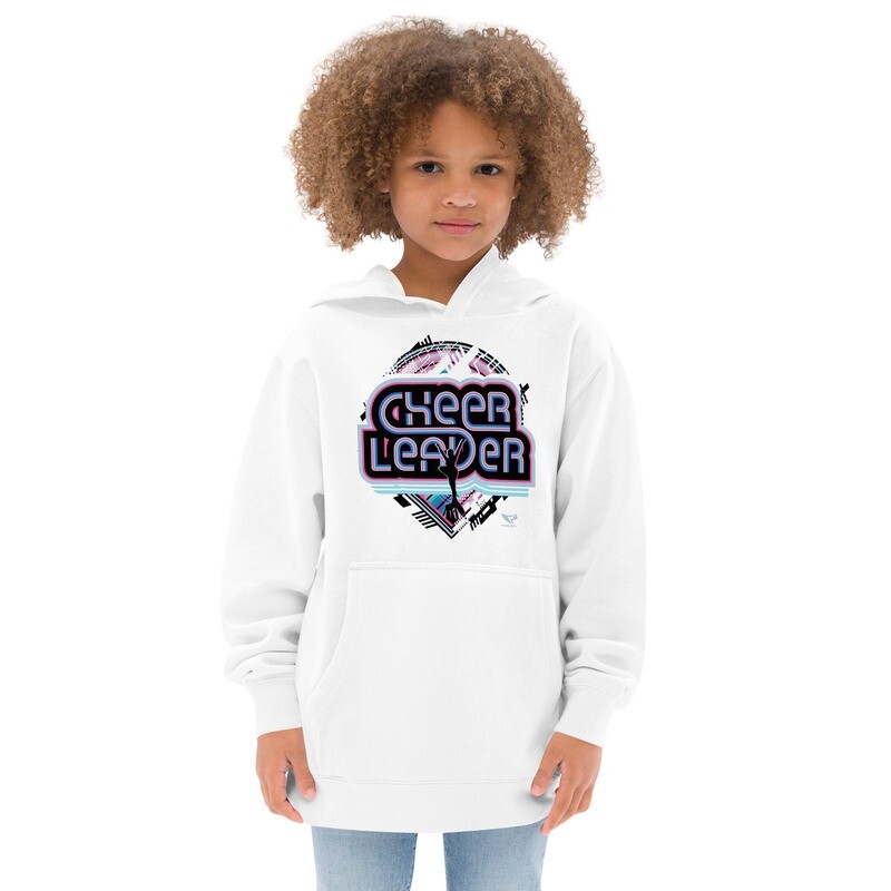 Kids Fleece Hoodie (Retro-Tech Cheerleader) Kids Fleece Hoodie (Retro-Tech Cheerleader)