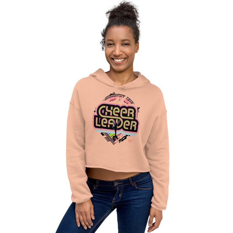 Crop Hoodie (Retro-Tech Cheerleader) Crop Hoodie (Retro-Tech Cheerleader)
