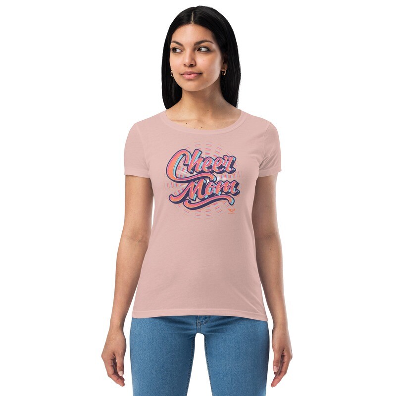 Women’s Fitted T-shirt (Cheer Mom Spiro) Women’s Fitted T-shirt (Cheer Mom Spiro)