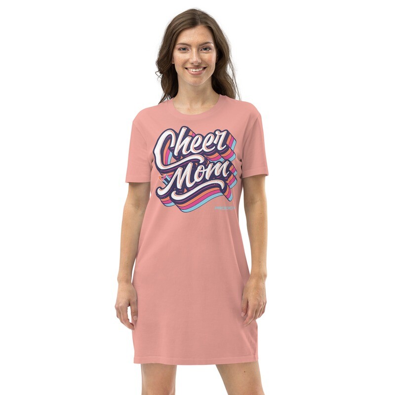 Organic T-shirt Dress (Cheer Mom Trail) Organic T-shirt Dress (Cheer Mom Trail)