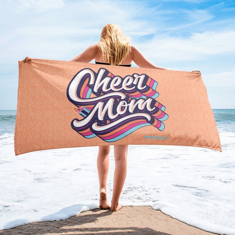 Beach Towel (Cheer Mom Trail)