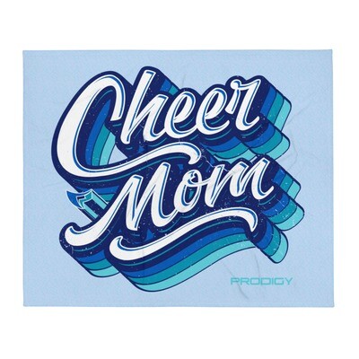 Throw Blanket (Cheer Mom Trail-Blue)