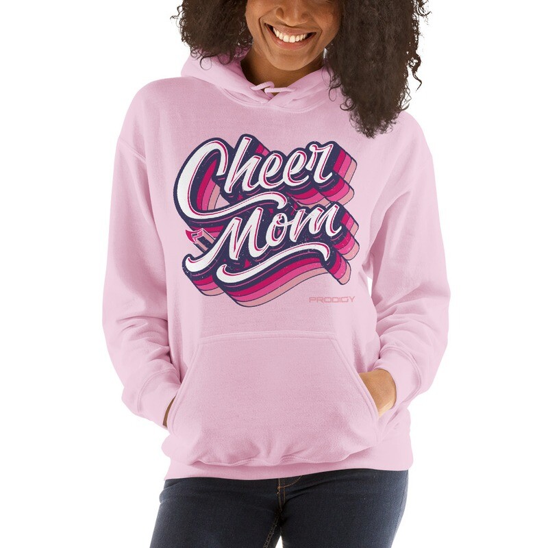 Unisex Hoodie (Cheer Mom Trail-Pink) Unisex Hoodie (Cheer Mom Trail-Pink)