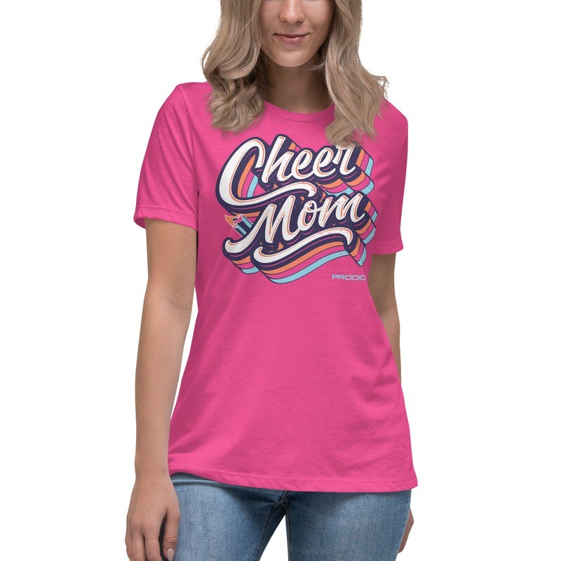 Women's Relaxed T-Shirt (Cheer Mom Trail) Women's Relaxed T-Shirt (Cheer Mom Trail)