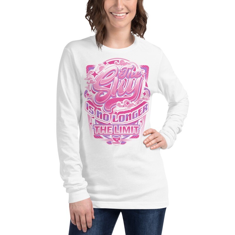 Unisex Long Sleeve Tee (Sky No Limit 2) Unisex Long Sleeve Tee (Sky No Limit 2)