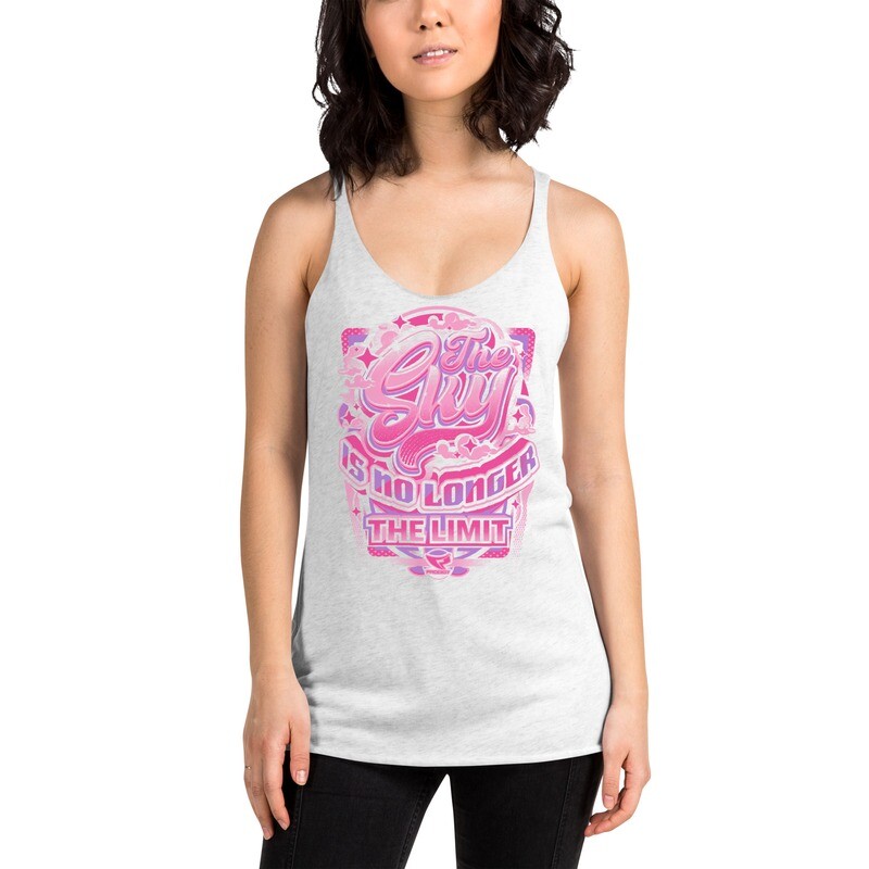 Women's Racerback Tank (Sky No Limit 2) Women's Racerback Tank (Sky No Limit 2)