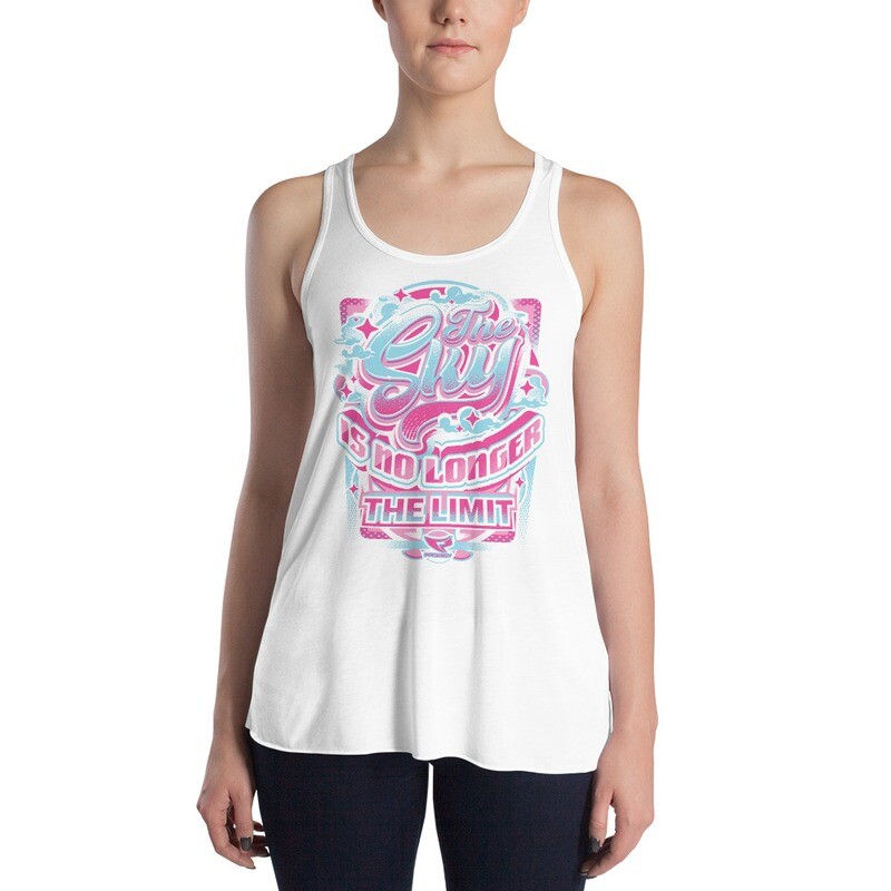 Women's Flowy Racerback (Sky No Limit) Women's Flowy Racerback (Sky No Limit)