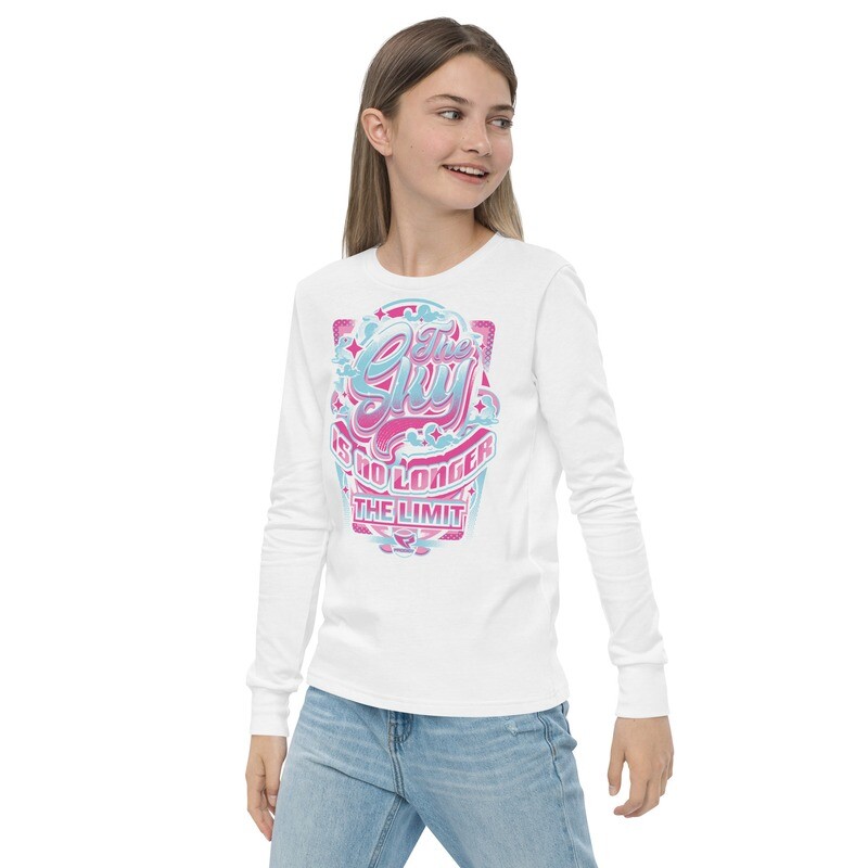 Youth Long Sleeve Tee (Sky No Limit) Youth Long Sleeve Tee (Sky No Limit)