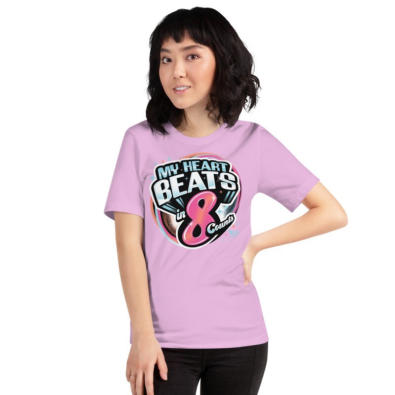 Unisex T-shirt (8 Count Heart) Unisex T-shirt (8 Count Heart)
