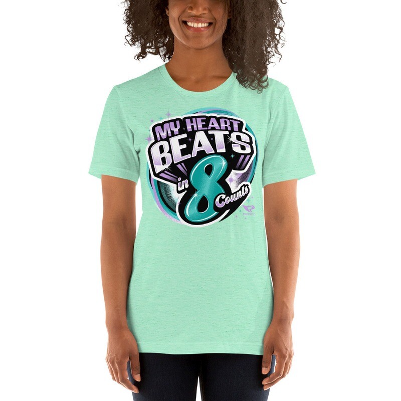 Unisex T-shirt (8 Count Heart 2) Unisex T-shirt (8 Count Heart 2)