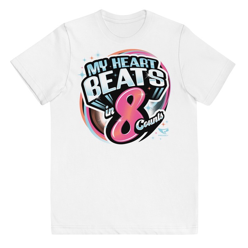 Youth Jersey T-shirt (8 Count Heart)