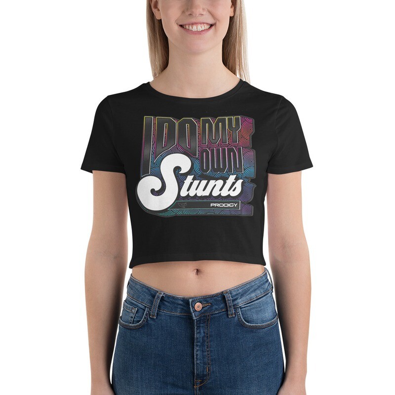 Women’s Crop Tee (My Own Stunts) Women’s Crop Tee (My Own Stunts)