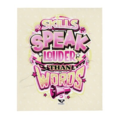 Throw Blanket (Louder Than Words 2) Throw Blanket (Louder Than Words 2)