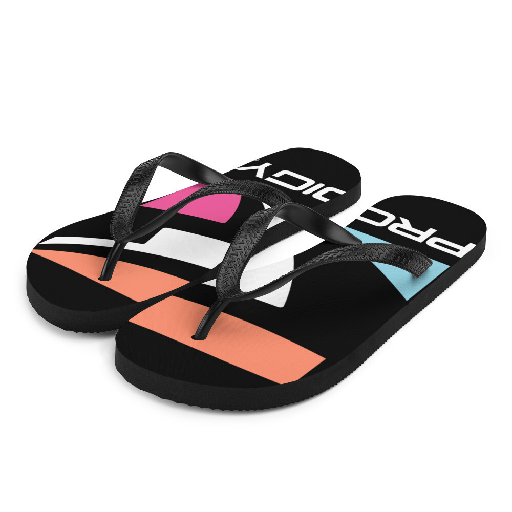 Flip-Flops (Tri-Color Logo), Size: S