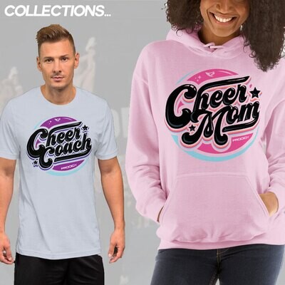 Cheer Mom/Dad/Coach/Kid Retro (all)