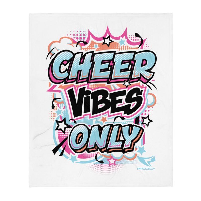 Throw Blanket (Cheer Vibes Only)