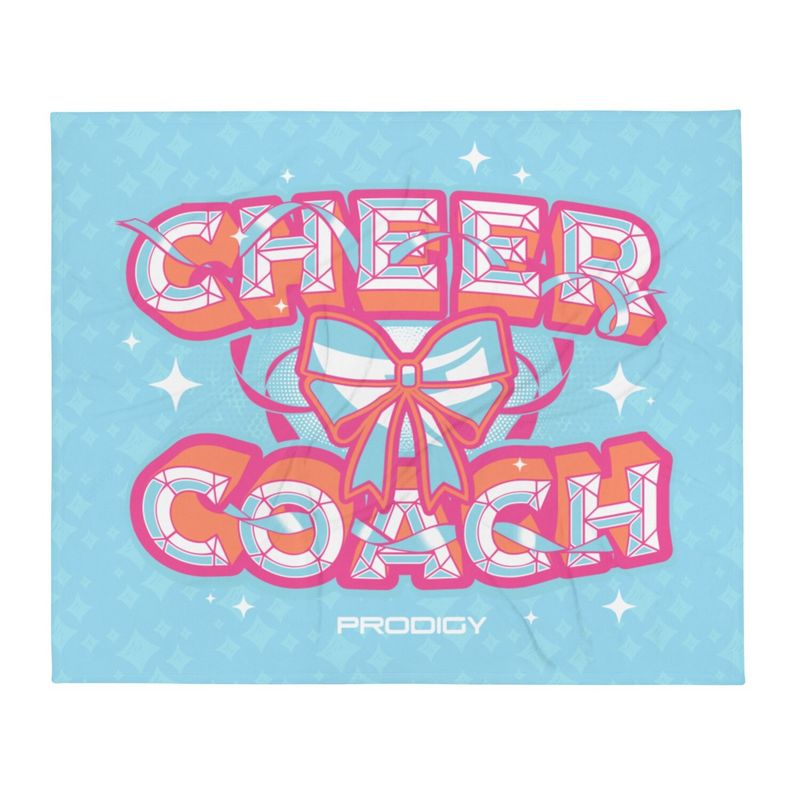 Throw Blanket (Cheer Coach Bow)