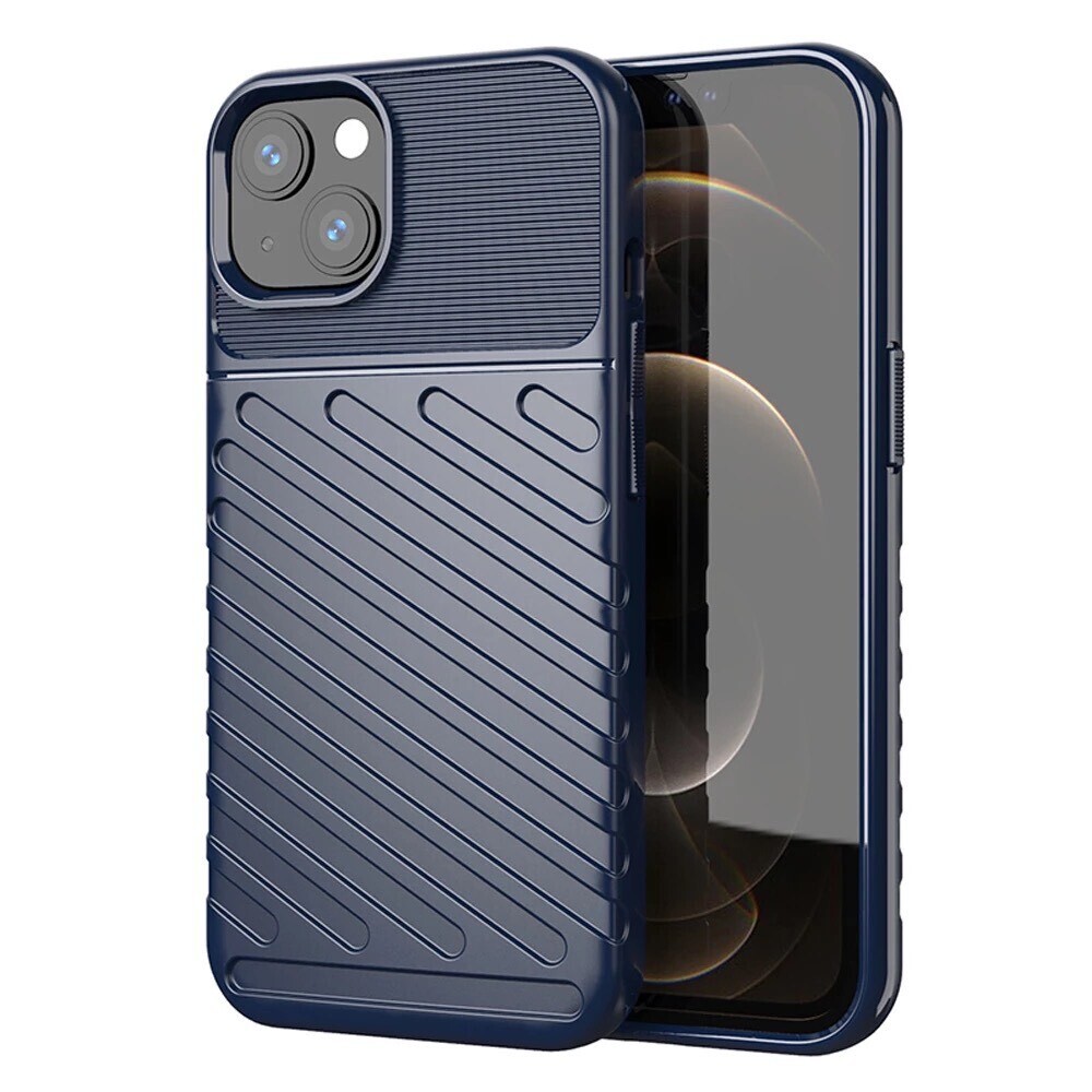 Case Antideslizante iPhone 14 - Azul