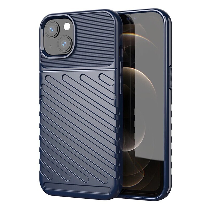 Case Antideslizante iPhone 14 - Azul