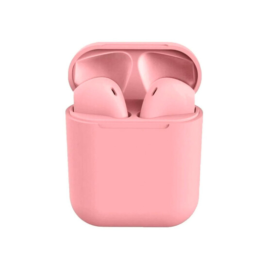 Auriculares Inalámbricos i12 - Rosa