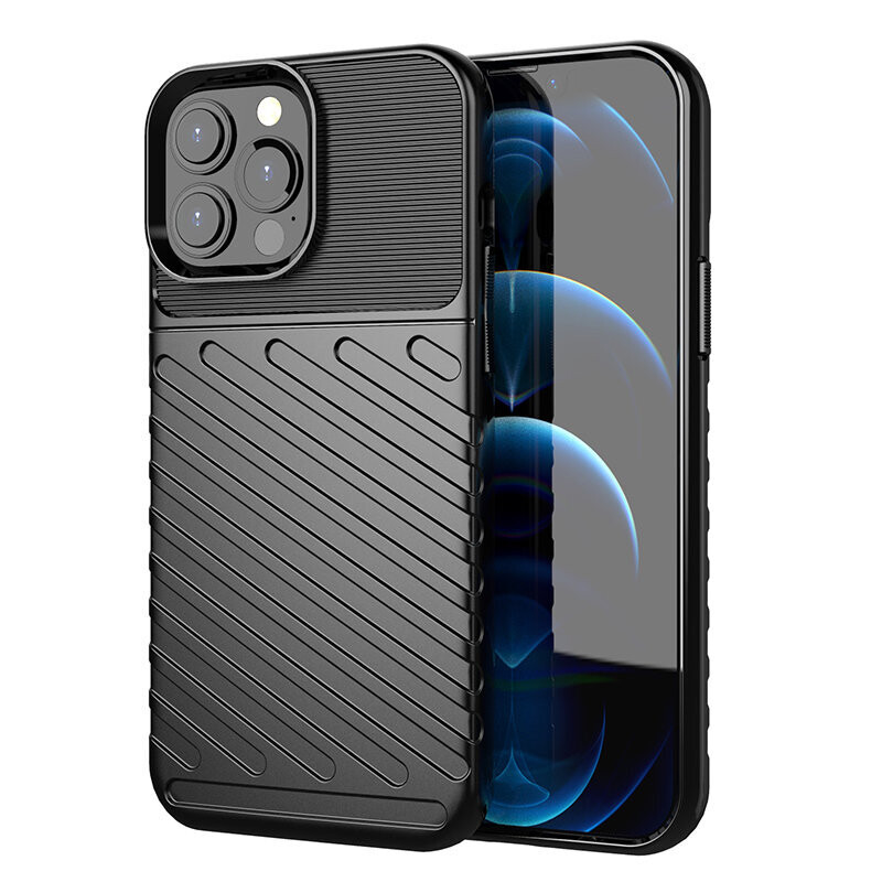 Case Antideslizante iPhone 13 Pro Max - Negra