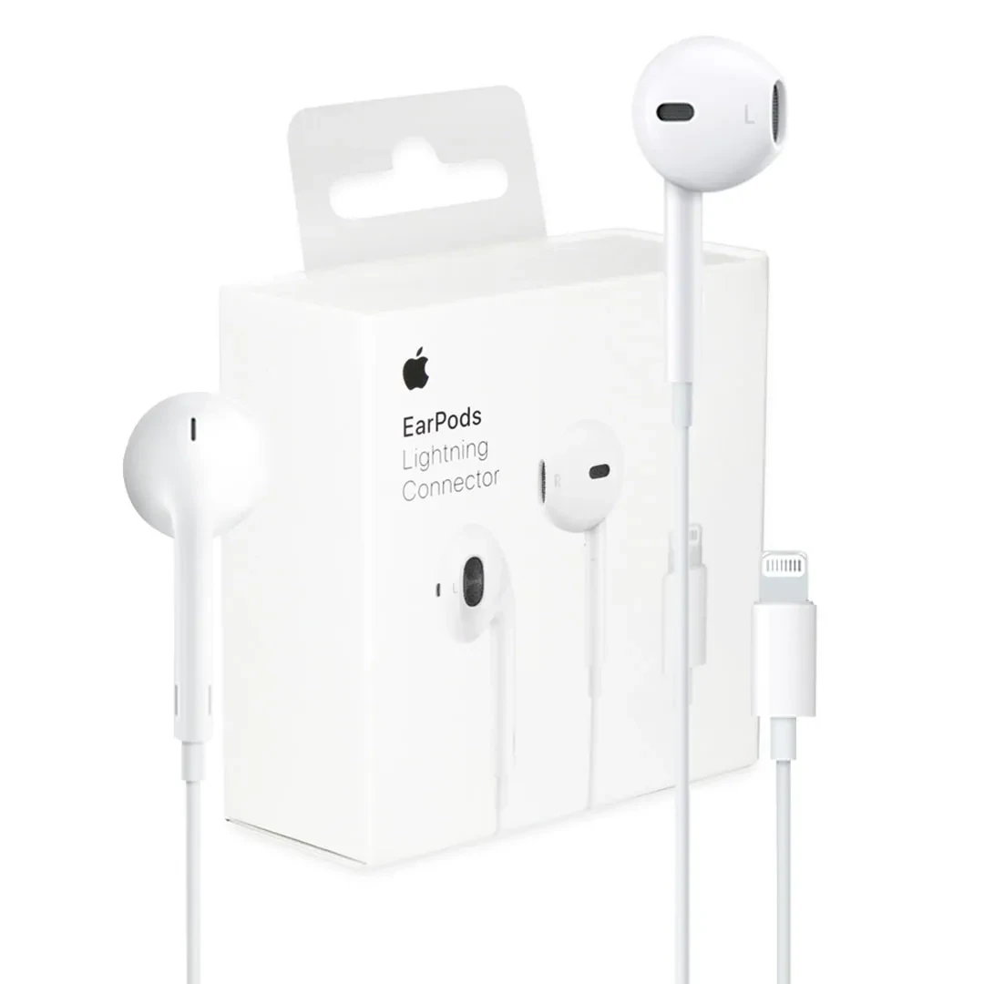 Auriculares Apple Earpods Lightning Llamadas Latentación - La