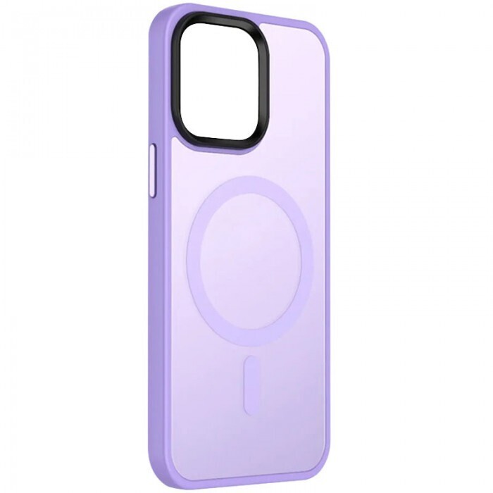 Case Magsafe Premium iPhone 14 - Lila