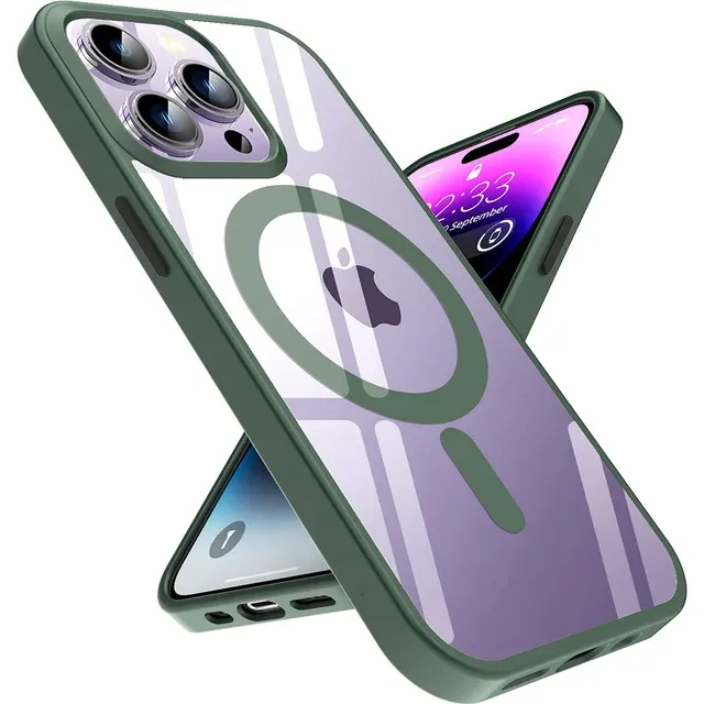 Case Magsafe Alto Impacto iPhone 13 Pro - Verde