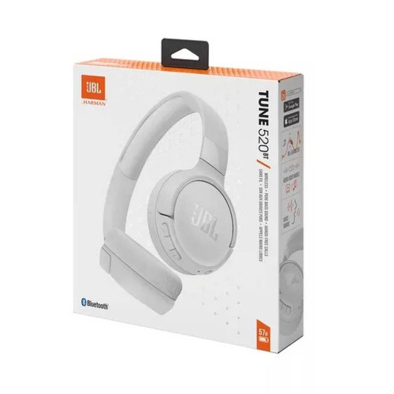 Auriculares Inalámbricos JBL Tune 520 - Blanco