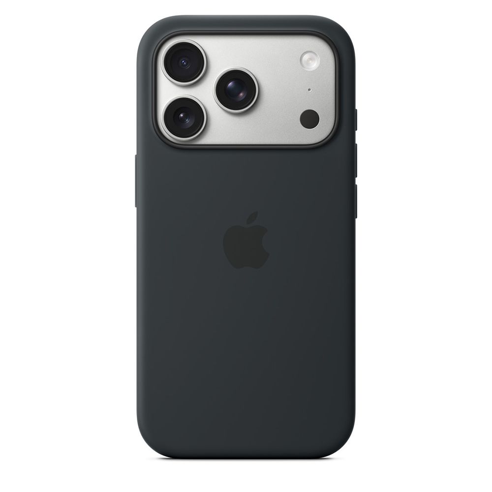 Silicone Case iPhone 17 Pro Max - Negra