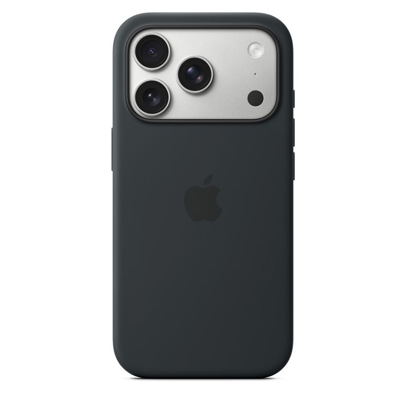 Silicone Case iPhone 17 Pro - Negra