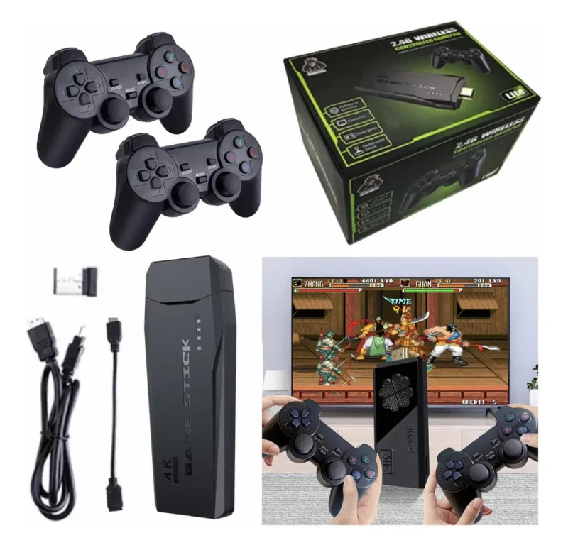 Consola de Juegos Retro Game Stick + de 1000 Juegos