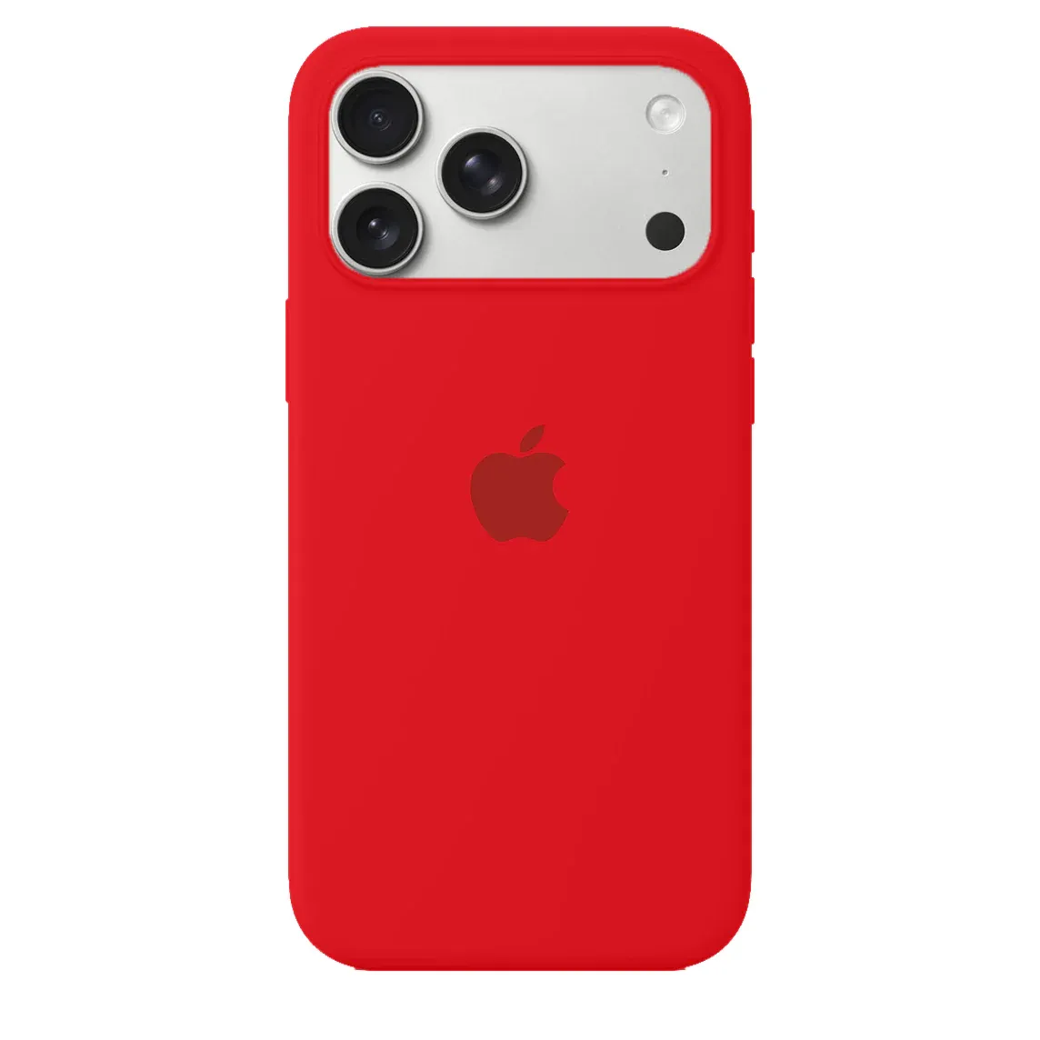 Silicone Case iPhone 17 Pro - Roja