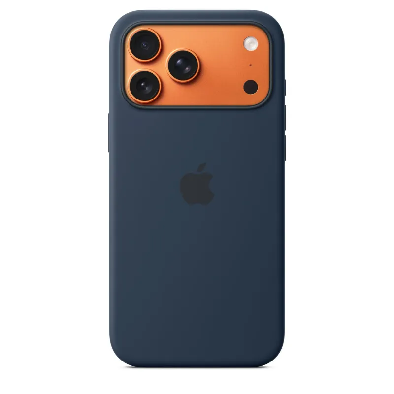 Silicone Case iPhone 17 Pro - Azul