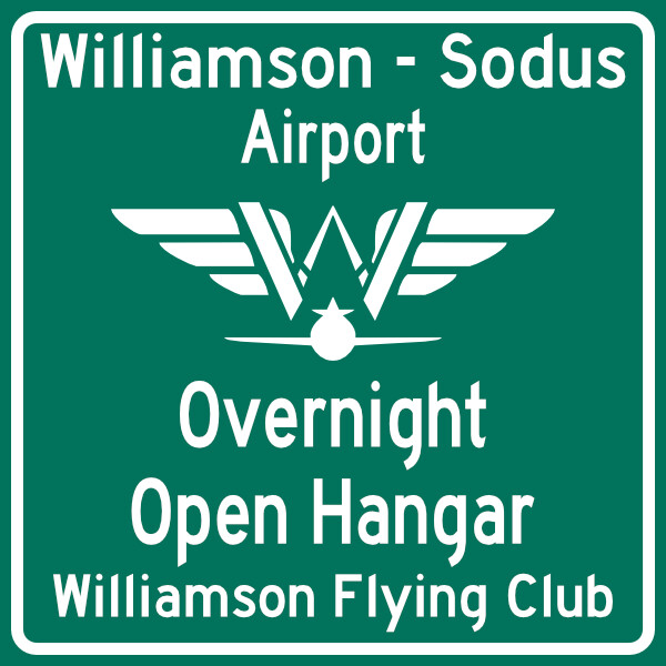 1 Night KSDC Overnight Parking: Open Hangar