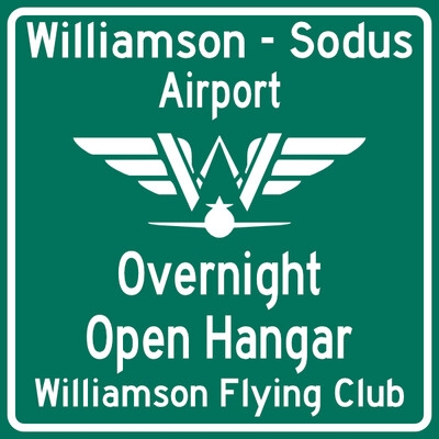 1 Night KSDC Overnight Parking: Open Hangar