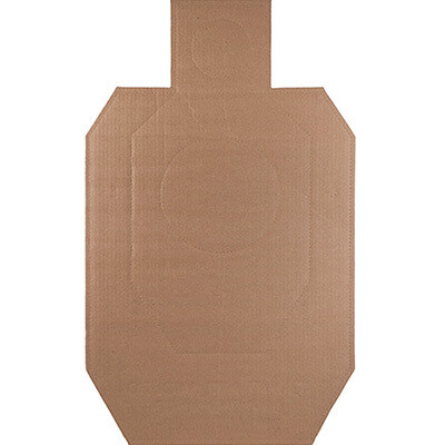 Official IDPA Cardboard Torso Target 5-pack